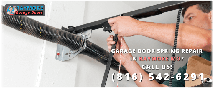 Broken Garage Door Spring Raymore MO